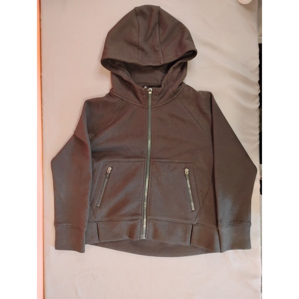 Girls DSG Full Zip Sport Fleece Hoodie Black XS 6-7